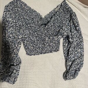 Floral long sleeve - abercrombie